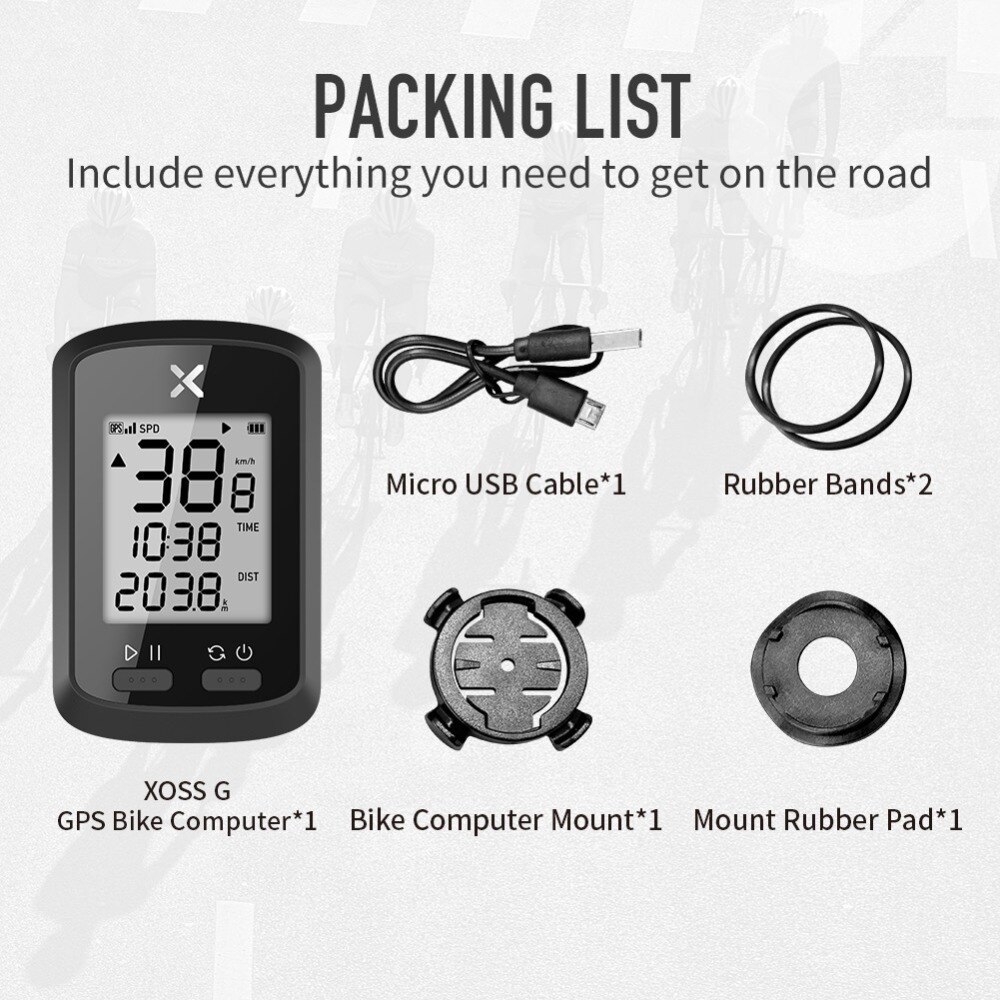 Waterproof Bike computer Small G+ GPS Bicycle computer ANT wireless speedometer road mountain bike wireless speed odometer