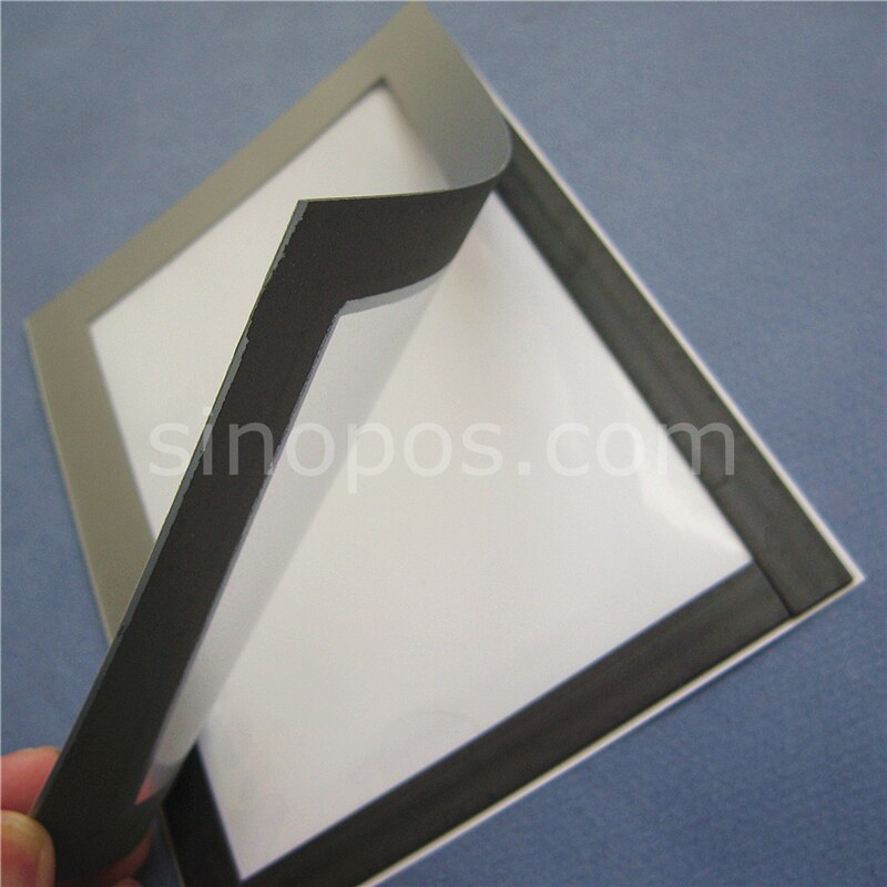 A4 Magnetische Poster Houder, label teken banner adhesive houder fotolijst polish aankondiging muur reclame display hangers