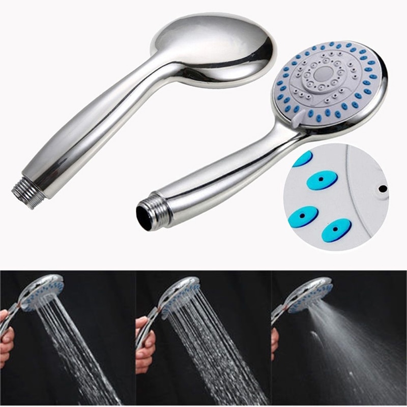 Bath Shower Adjustable Jetting Shower Head Water Saving Handheld Bathroom Adjustable 5 Modes SPA Shower Bath Head