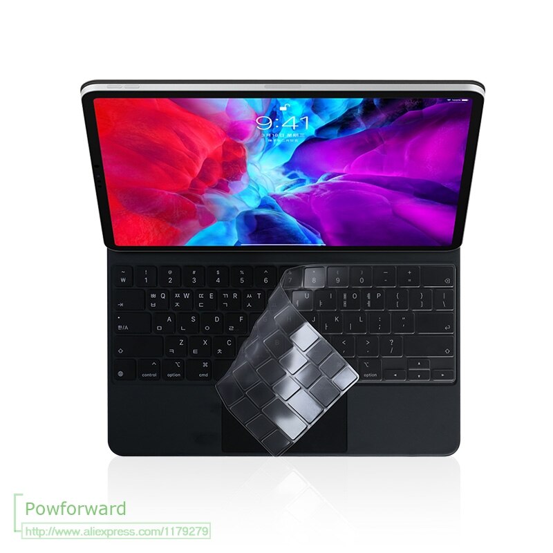 Euro US TPU Tangentbordsskydd för Apple Magic Keyboard iPad Pro 11 / 12.9