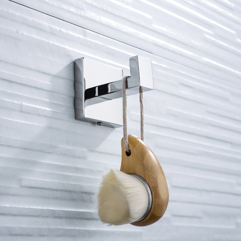 304 roestvrijstalen hangers, handdoek, jashaak, badkamerhaak, wandmontage, deurhaak, achterhaak voor kapmantel, kleding