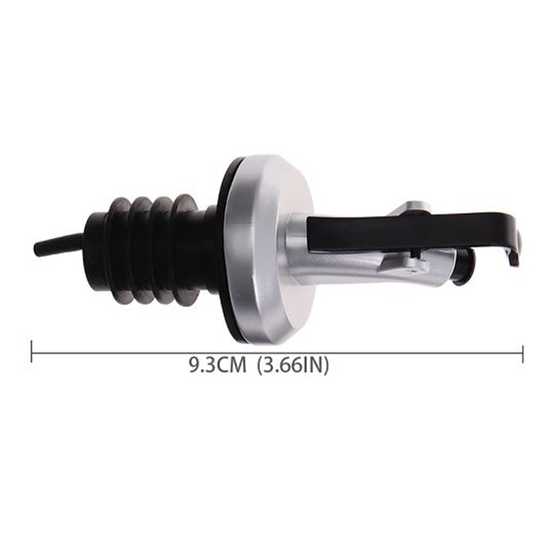 Plastic And Stainless Steel Cork With Dispenser For Bottles