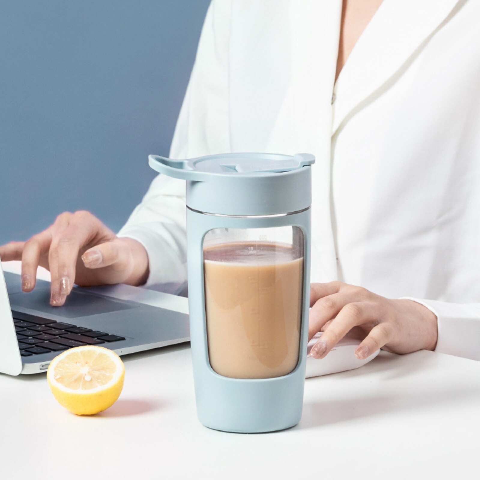 Machine à cocktail de protéines électrique, mélangeur de bouteilles, pour le sport, le fitness, les voyages en plein air, chargeur USB, 650ml