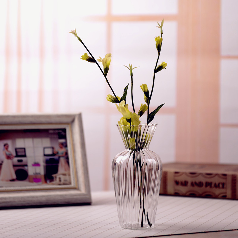 Ins Blumen flasche transparente Vase Hydro ponik Vase Blumen glasflasche für Blumen Desktop Glas dekoration beschwören