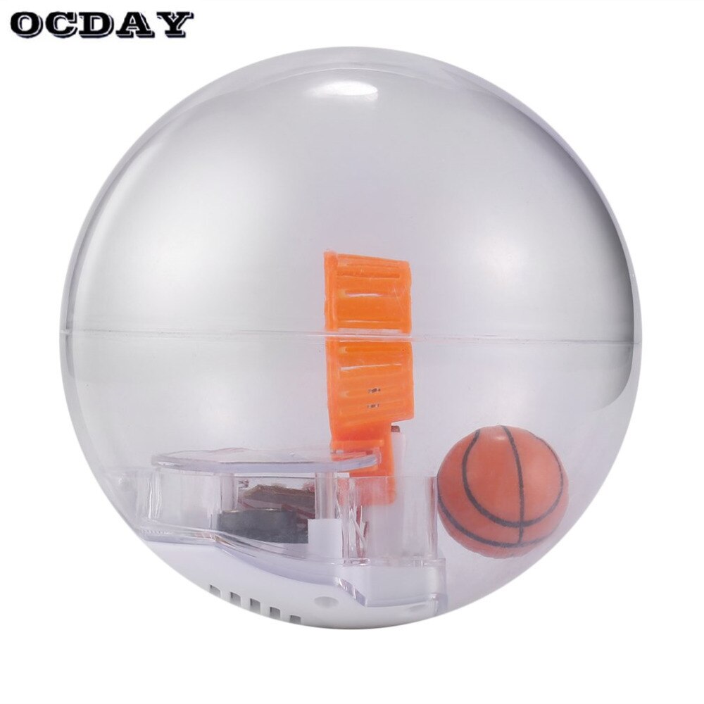 OCDAY Basketball Spielzeug für freundlicher Erwachsene Basketball Spiel Angst betonen Schießen Spielzeug LED Licht Musik Handheld Basketball Maschine