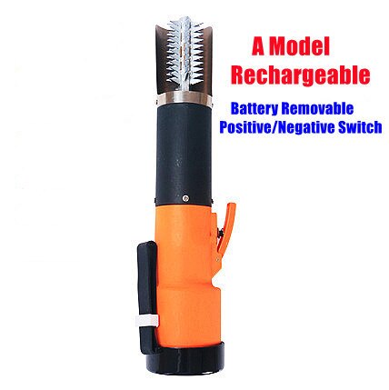 Electric Fish Scaler Fishing Scalers Rechargeable Clean Fish Remover Cleaner Portable Descaler Scraper Seafood Tools EU Plug: A