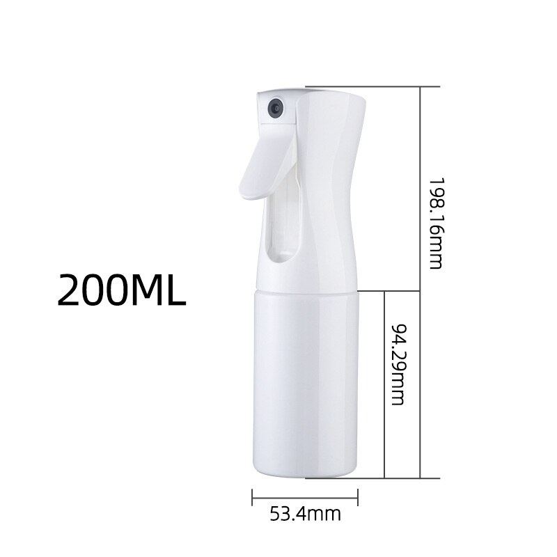 100% botella de spray de peluquería salón barbero nueva botella de spray para el cabello 150ML herramientas para el cabello rociador de agua cuidado del cabello de belleza: Amarillo claro