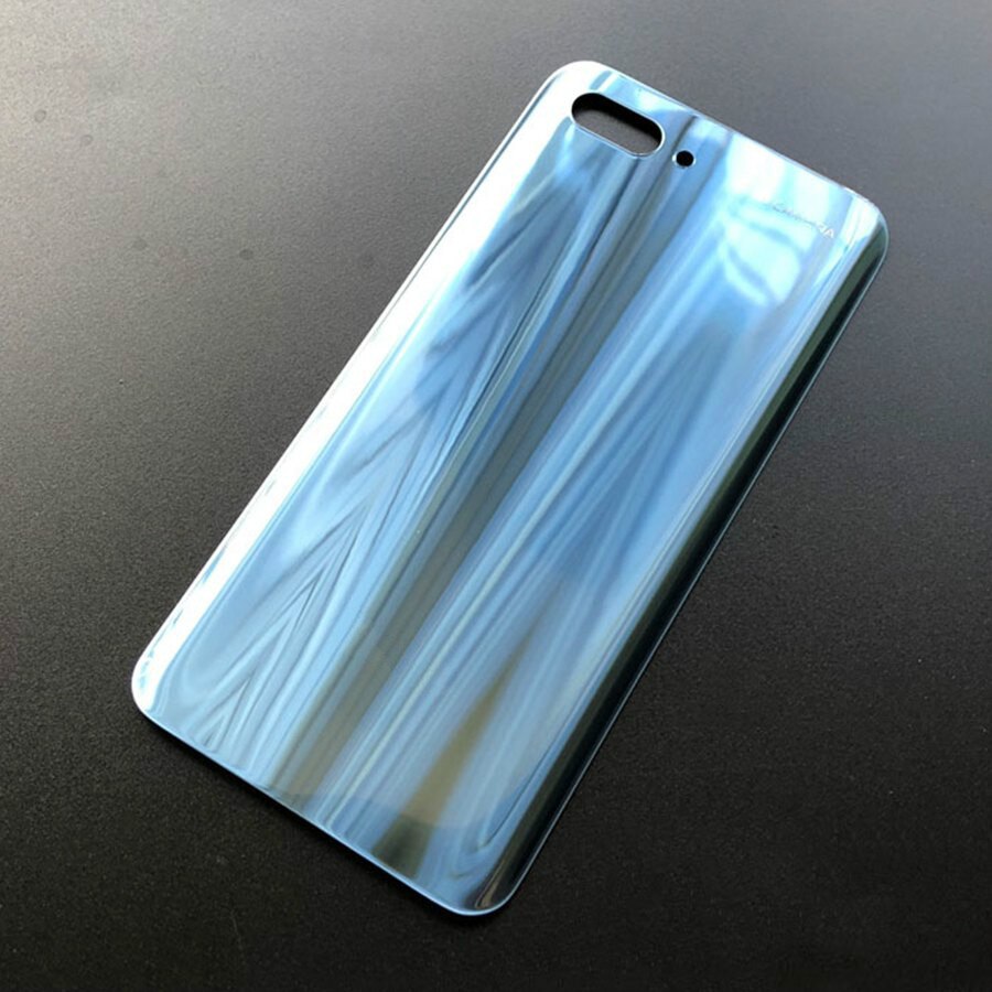 Takalasi huawei honor 10:lle takakannen kotelo takakameran linssillä honorille 10 paristoluukun takakannen col -l29 vaihto: Harmaa ilman linssiä