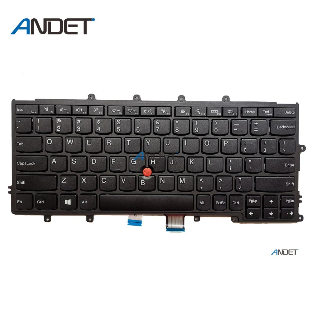 Original for Lenovo ThinkPad X230S X240 X240S X250 X260 X270 US English Keyboard Non Backlit 04Y0900 04Y0938 0C02291