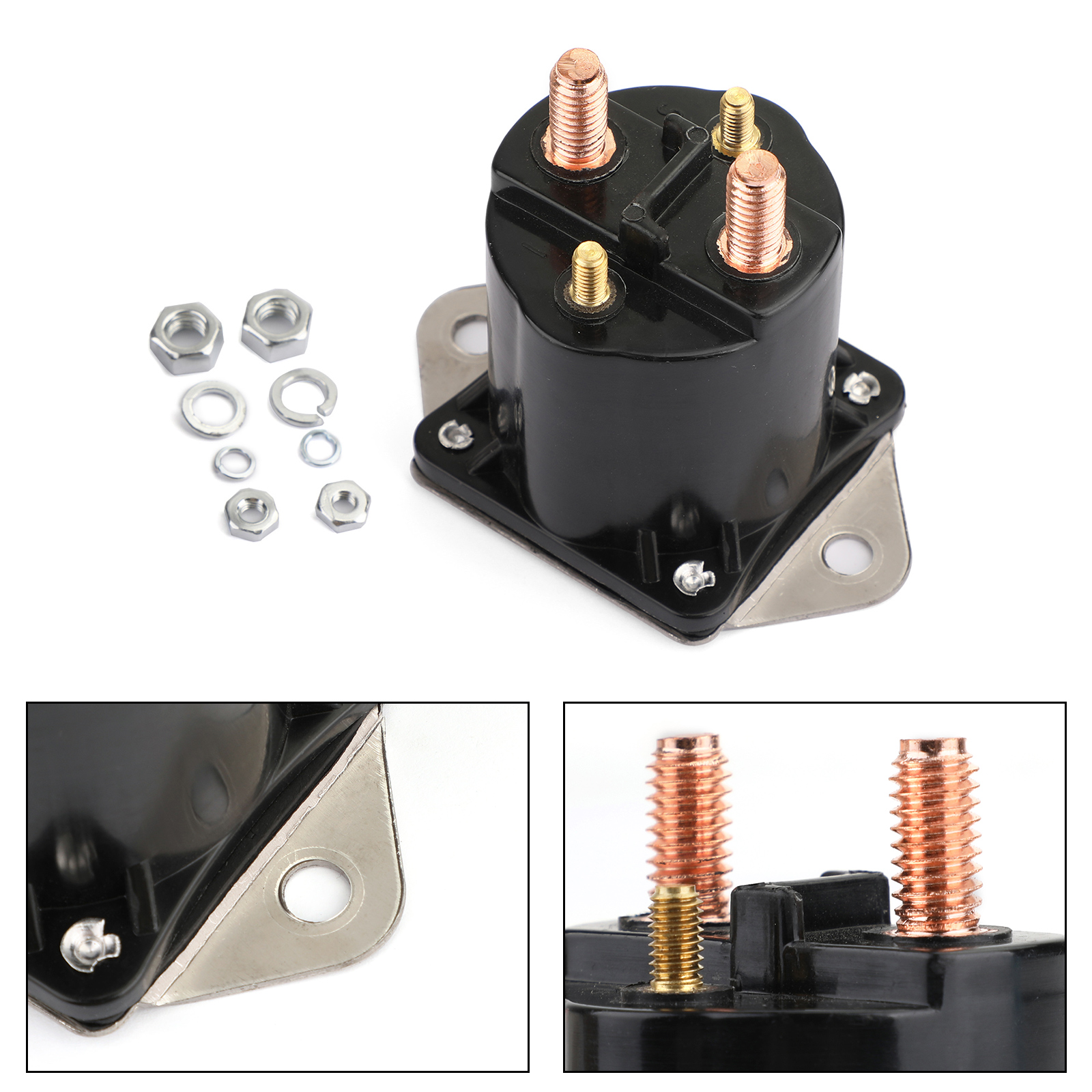 Stens 435-431 Starter Solenoid Universal Style Single Pole | Lawnmower Pros