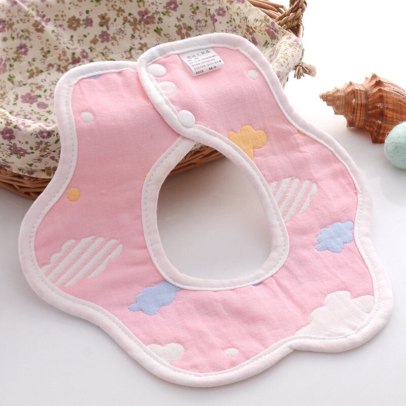 Śliniaki dla dzieci Słodki kreskówka wzór maluch dziecko wodoodporny śliniaczek bawełna dopasowanie 0-3 lat niemowlę śliniaki dla niemowląt karmienie: 8