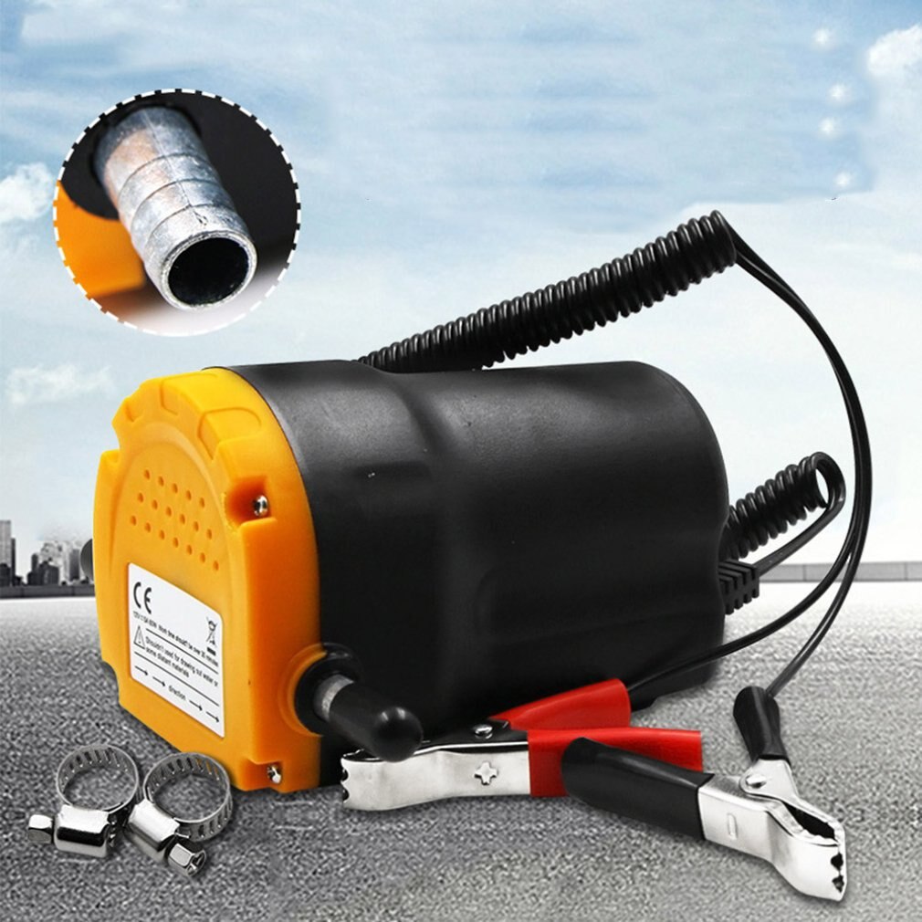 Portable 12V Use High Capacity Horizontal Oil Extractor Pump Oil Pump Oil Change Engine Oil Pump