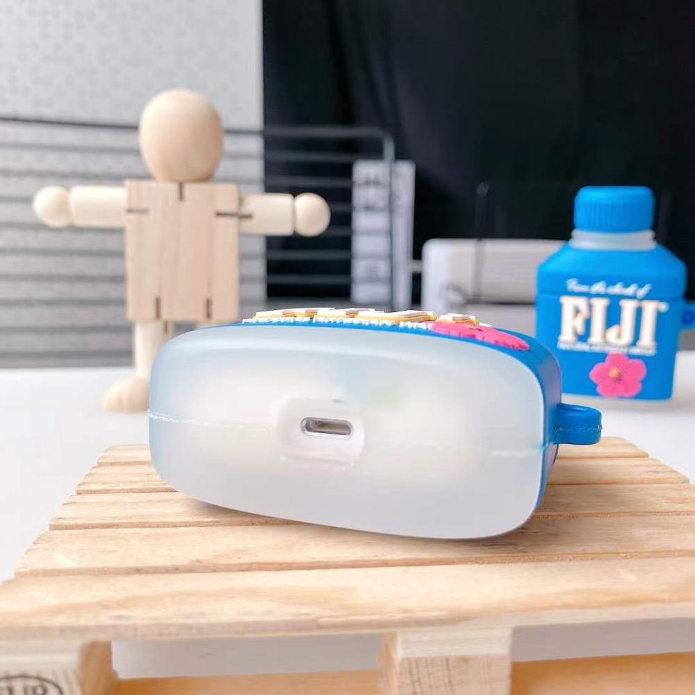 Luxury Water case For AirPods 1 2 Pro charging box soft silicone Wireless bluetooth earphone protect cover coque
