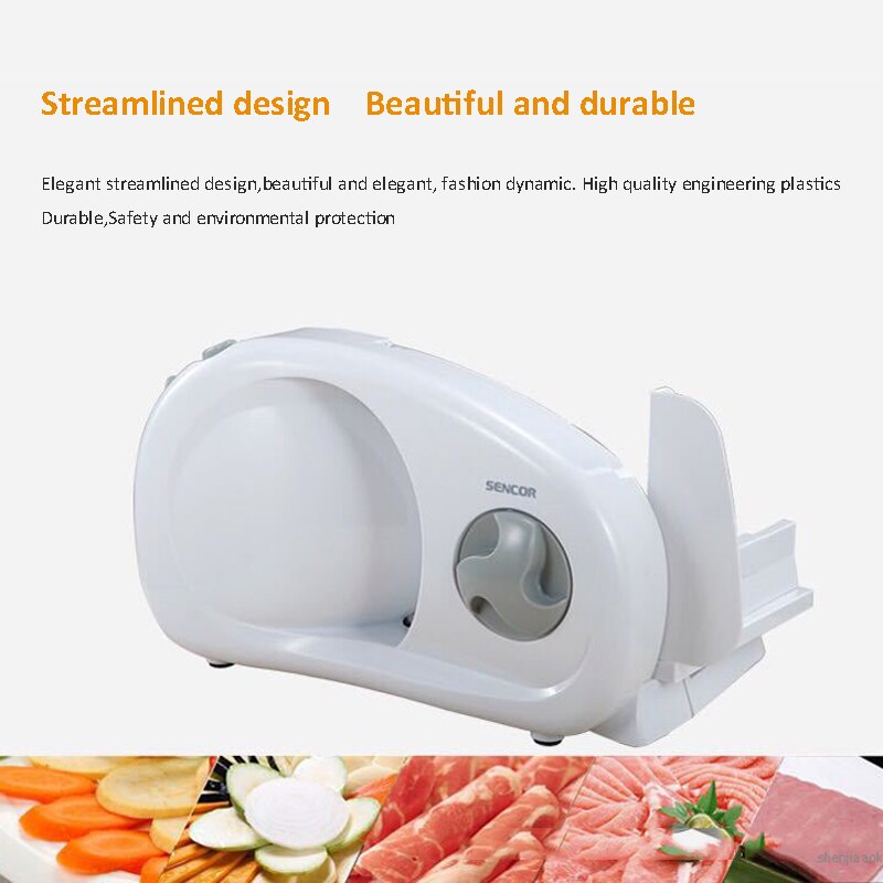 220v Multi-function Electric Meat Slicer Household Bread Toast Food Cutter for Frozen Beef Mutton Ham Vegetable Slicing Machine