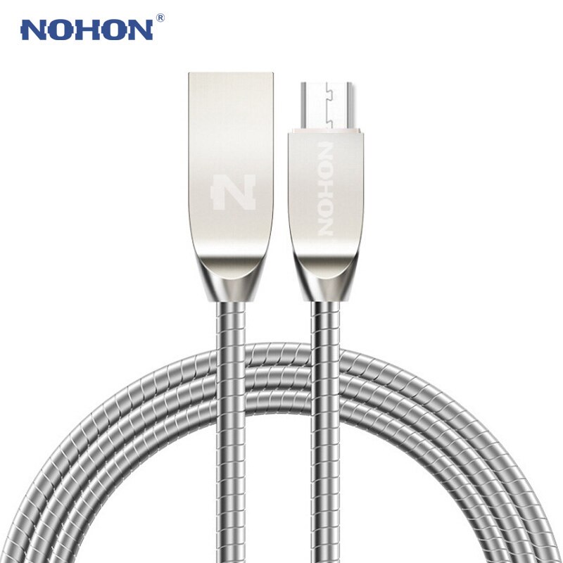 Nohon micro usb kabel hurtig oplader datakabel til samsung xiaomi lenovo lg nokia sony android telefon kabel ledning