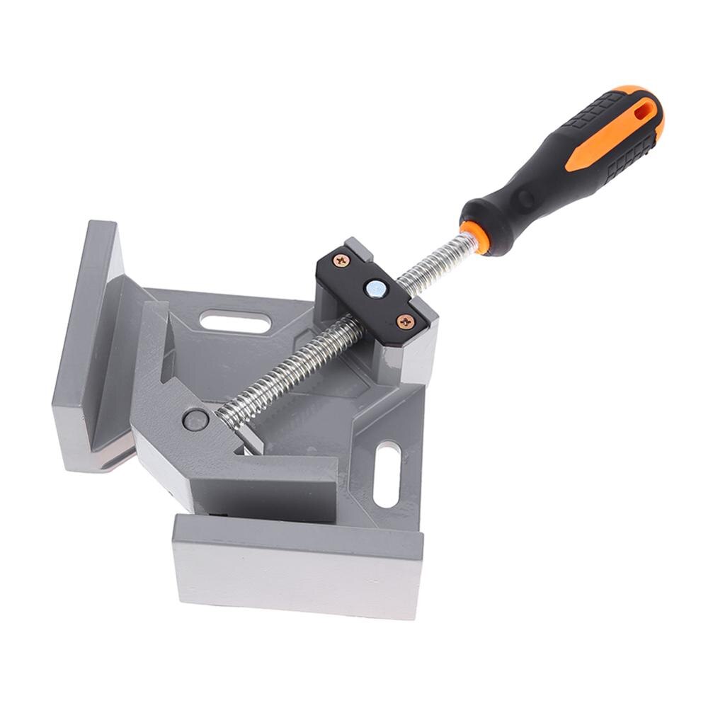 90 Degree Corner Clamp Right Angle Clip Double Handle Clamps for Woodworking Framing Photo Quick Release Corner Clamping Tools