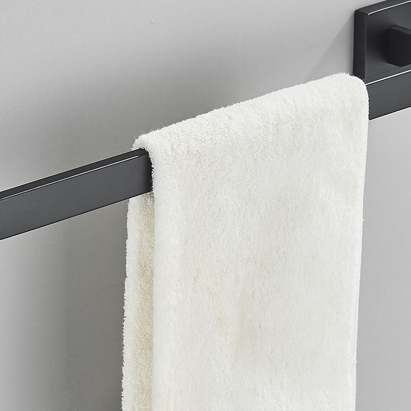 Bad Zubehör Set Matte Schwarz Wand Regal Wc Rollen Papier Halter Robe Haken Aufhänger Handtuch Schiene Bar Rack Ring Bad Hardware