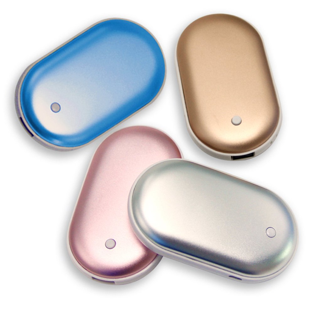 2400 mah, 5v- fach usb-wiederaufladbarer led-handwärmer, handlich, langlebig, mini-taschenwärmer, wärmeprodukt für zuhause