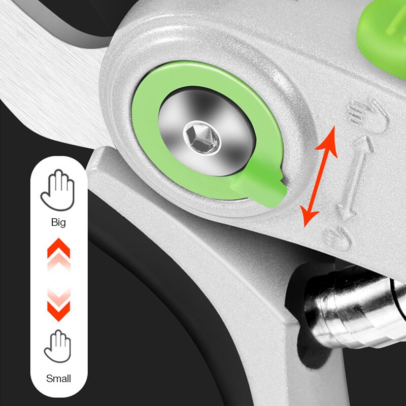 Garden Pruning Shears Strength Household Farm Shears Can Cut 30mm Branches, Fruit trees, Flowers, PVC Pipes