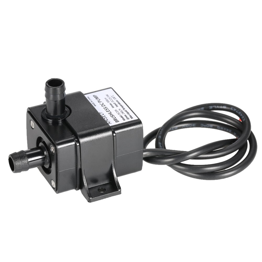 Mini Aquarium Water Pumps DC12V Micro Brushless Water Pump Waterproof Submersible Fountain Aquarium Circulating 240L/H 5W Pump