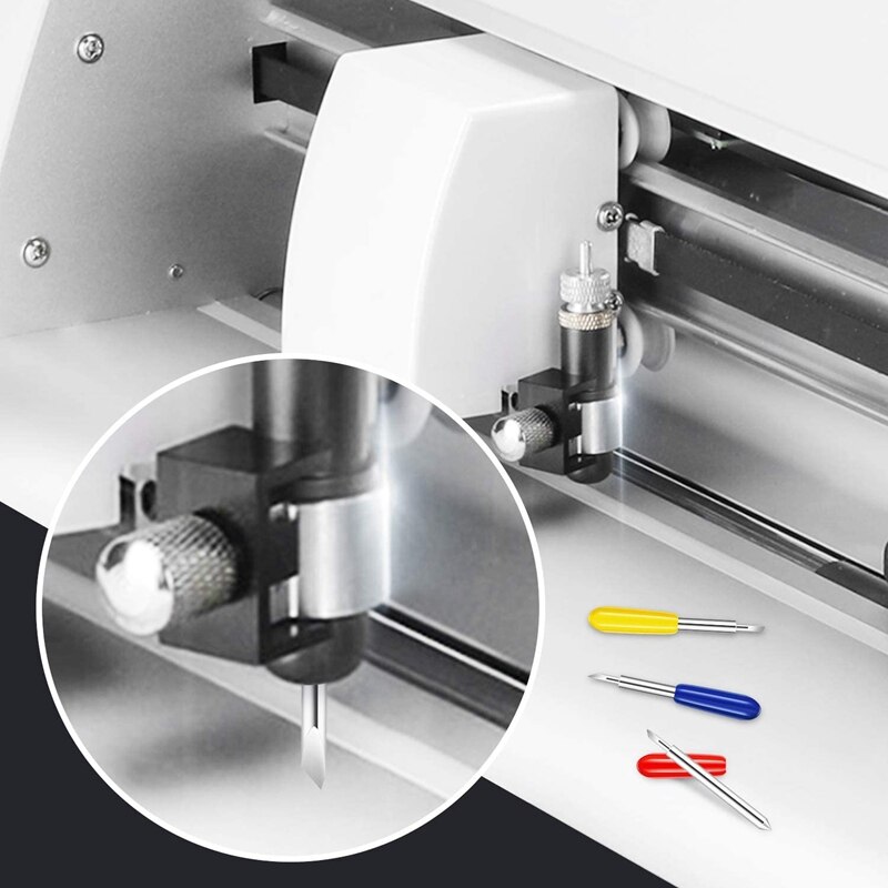 100 Cutting Blades, for Explore Air / Air 2 Maker Expression 30/40/60 Degree Cutting Plotter Replacement Blades