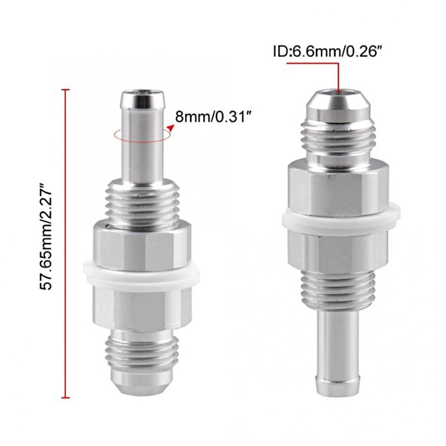 oil catch AN6 - 5/16 Hose Barb Adapter Fittings for Fuel Tank Fuel Cell Car Accessories car oil catch tank