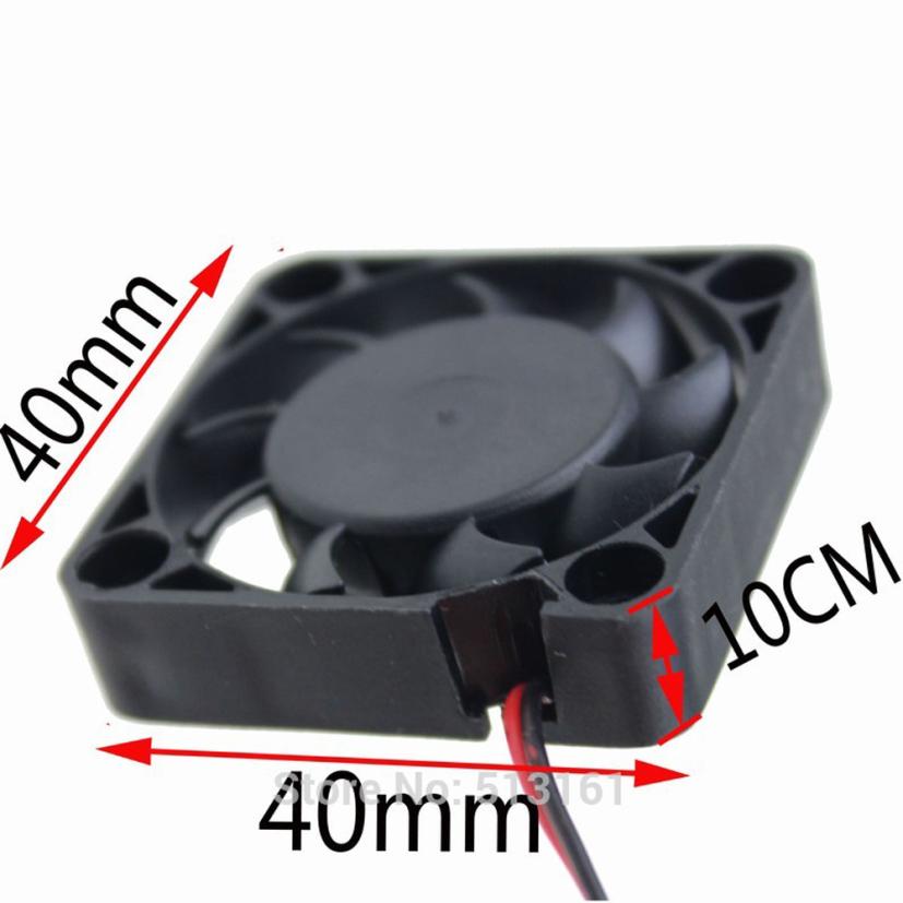 cpu cooler master rgb cooling fan 2Pcs 12V Mini Computer Fans Cooling Small 40mm x 10mm DC Brushless with 2-pin Nov29