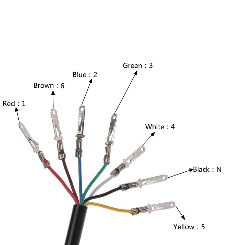 Universal 6-Speed Display Motor Gear Indicator Digital Waterproof Indication Off-Road Motocross Light Neutral Spare Parts