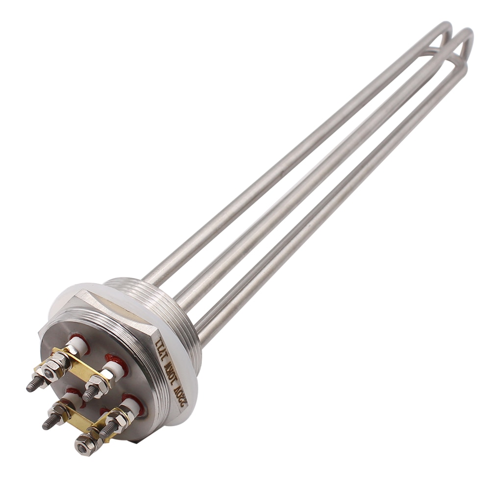 Elemento Riscaldante DERNORD 2000W 220V – 1-1/2 Pollice 3U Con Flangia In Rame BSP Per Scaldabagno