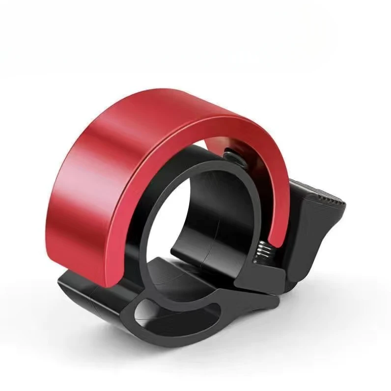 Timbre de bicicleta súper ruidoso para bicicleta de montaña, bocina Invisible Universal para adultos, accesorios para equipos de equitación: YELLOW