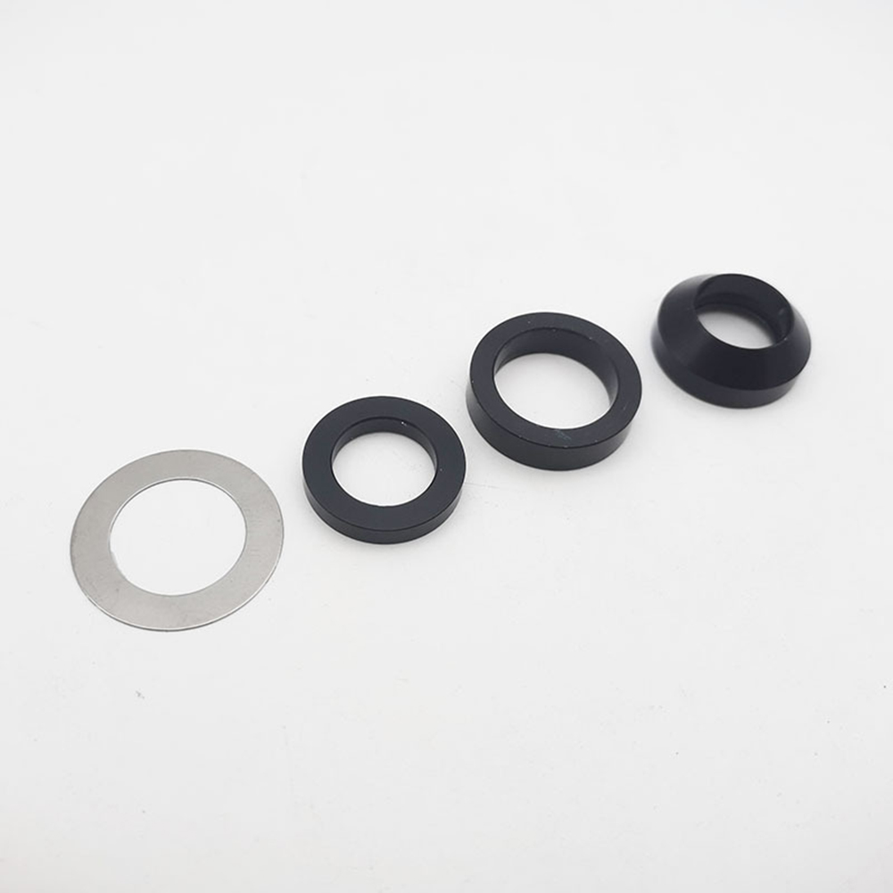 Fahrrad Steckachse Unterlegscheibe M15 Naben Achse Flache/Konische Unterlegscheiben x 3/7,5 mm M15 x 0,2/5 mm Naben Rohrwelle Spieße Unterlegscheiben