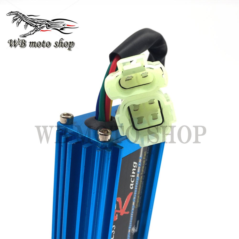 Prestaties 6 pin AC Racing CDI Box Bobine voor GY6 50cc 125cc 150cc 139QMB 152QMI 157QMJ Scooter Bromfiets ATV