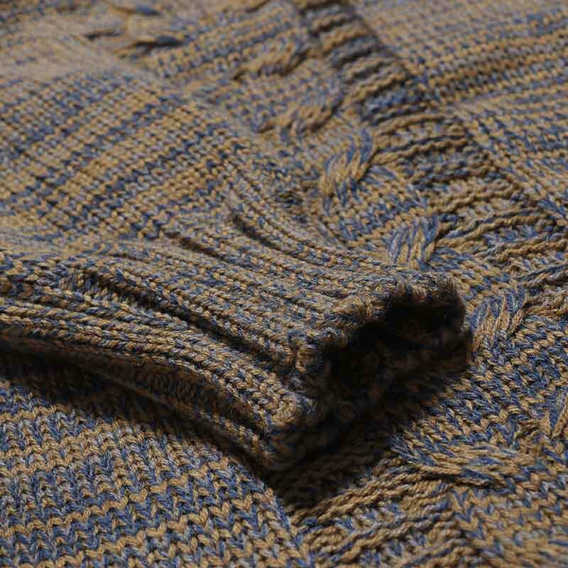 Male double breasted Sweater Autumn Winter Men Hooded Sweaters Men Casual Slim Sweaters Clothes