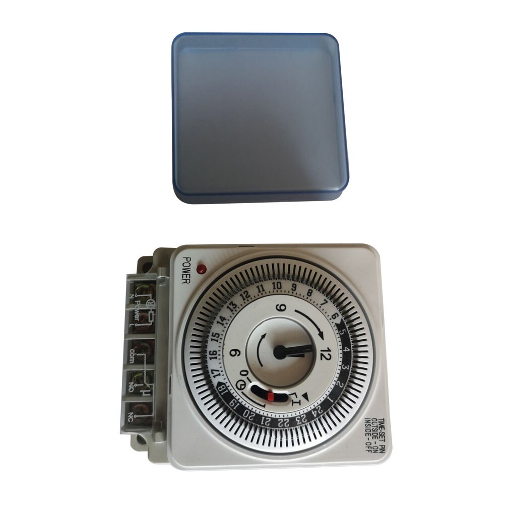Mechanical Timer 230V Time Counter Reminder 15min 24h Kitchen Countdown Energy Saving Controller Industrial Timing Switch