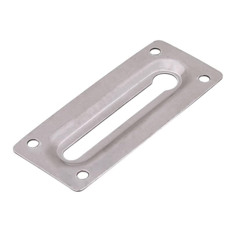 Loack antirrobo para puerta, pieza de cerradura, cadena de seguridad de Color plata y acero inoxidable, cerrojo, pestillo, protector de armario