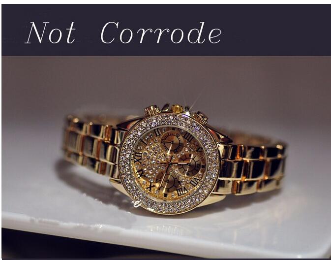 Mænd rhinestone ure dame kjole mænd se diamant luksusmærke armbånd armbåndsur damer krystal kvarts ure