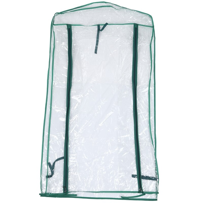 PVC Cozy Garden Level Mini Home Greenhouse Plants Waterproof UV Protection Cover Garden Plants and Flowers(Only Include PVC Cove: 1