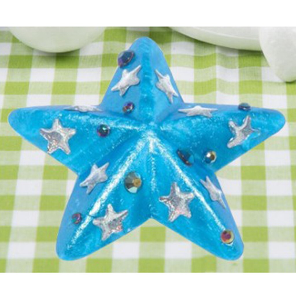 10 pièces polystyrène polystyrène mousse noël étoiles têtes ornement fête décor