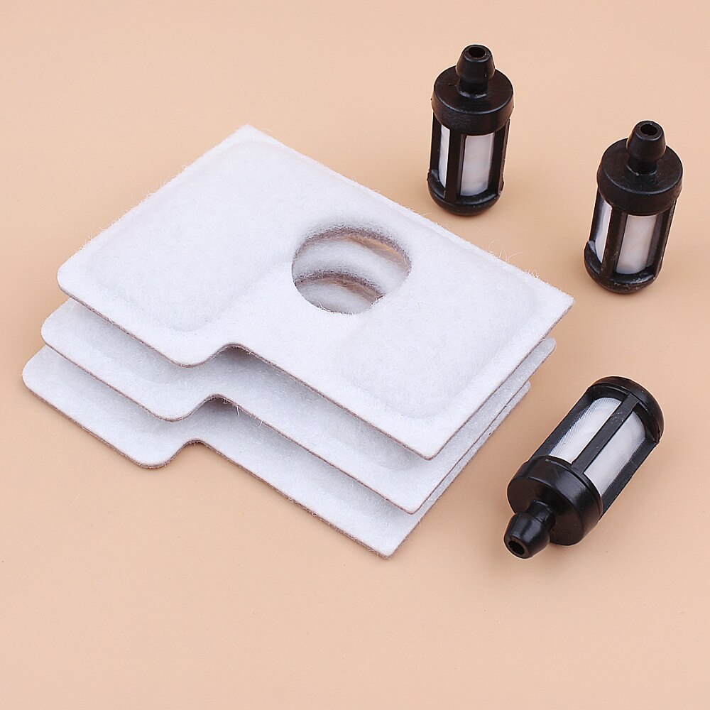 Kit de reparación de filtro de aire de doble capa para Stihl MS180 MS 180 C MS170 018 017 motosierras de Gas piezas de repuesto 11301240800