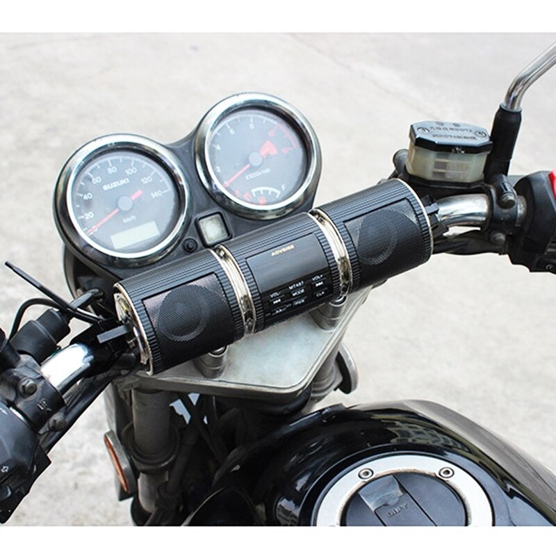 Amplificatore Bluetooth per moto 12V amplificatore Audio modificato impermeabile multifunzionale, supporto FM e controllo cablato