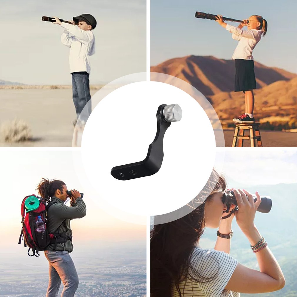 XFUYI L-Statvadapter Für Ferngläser - Metall Halterung Für Dachkant & Porro Ferngläser