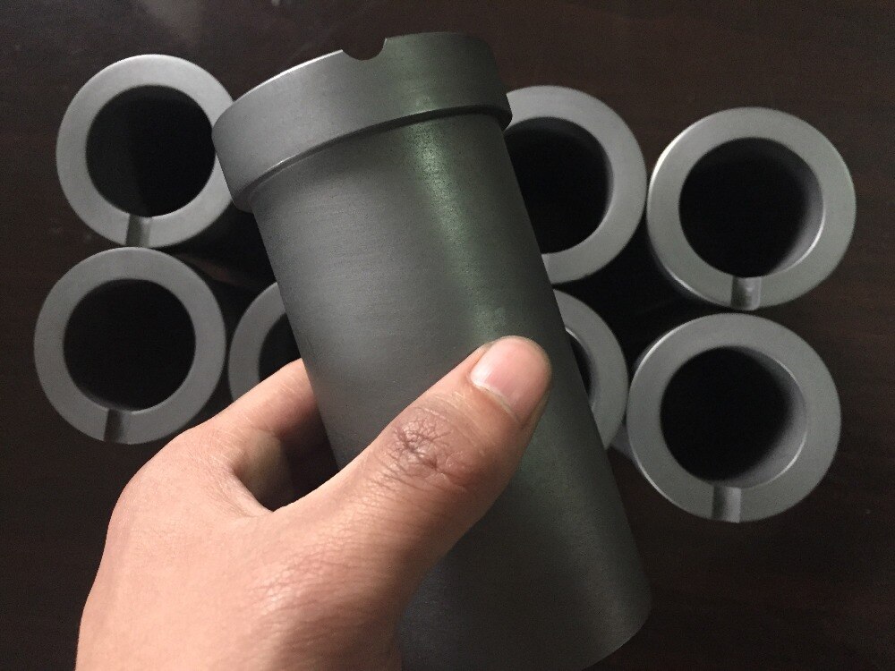 99.95%Pure Graphite Crucible with Lids /R25* H25mm/ Cylindrical Crucible /Graphite Crucible