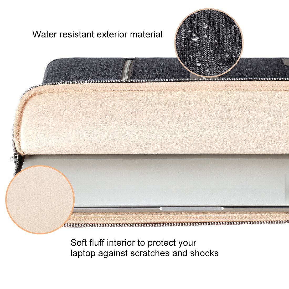 DOMISO 10 11 13 14 15.6 Inch Laptop Sleeve Case Unique Computer Bag Pouch Cover for Apple Dell HP Lenovo Acer ASUS