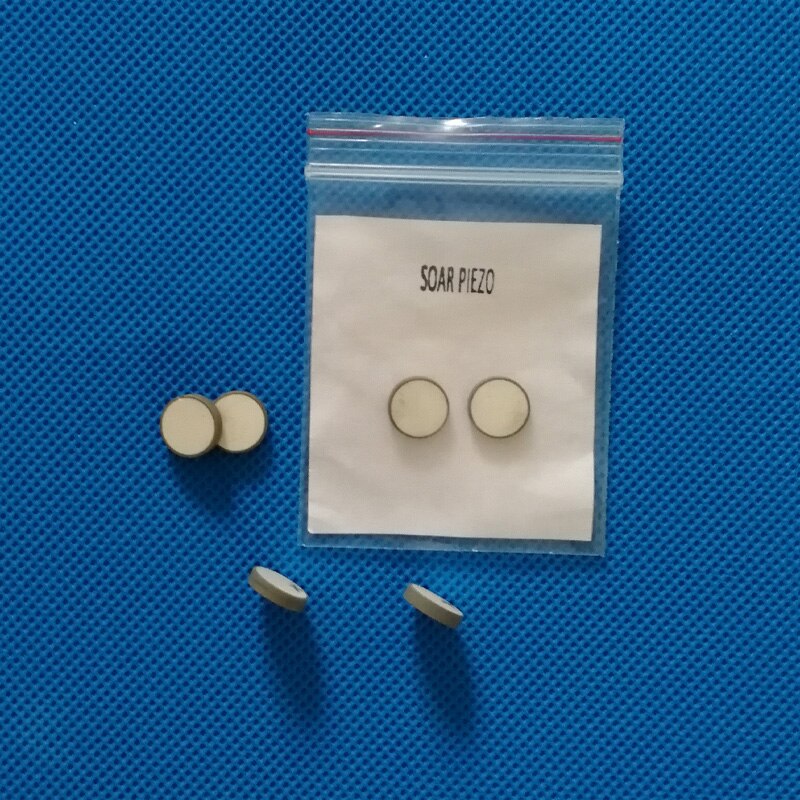 Ultrasone Piëzo Keramische Disc 10x2. 25mm-PZT8 Piezo Disc PZT Kristallen Sensor Element Schoonmaken Zender Chips
