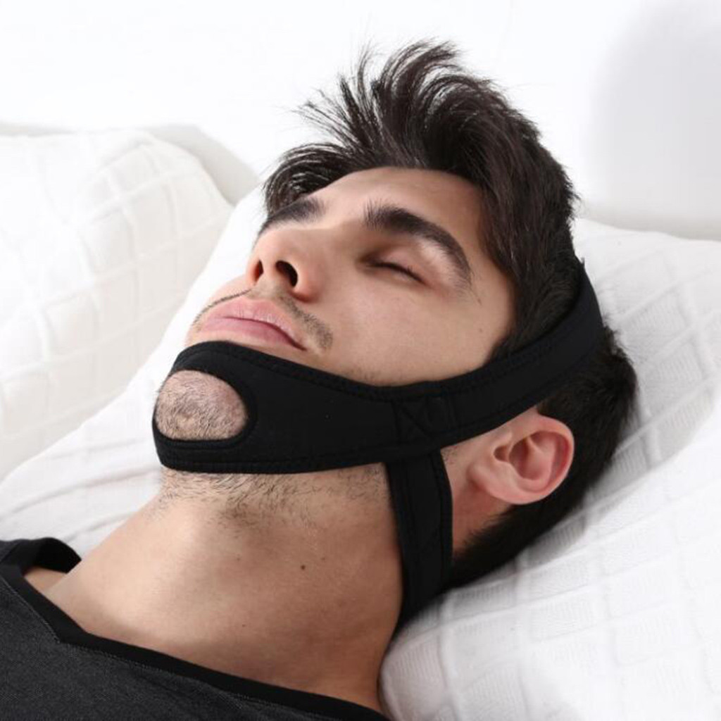 Slaapkamer Anti Snurken Chin Bandjes Mouth Guard Stop Bruxisme Oplossingen Ademen Snore Stopper Voor Rustig Slapen Kussen Accessorie