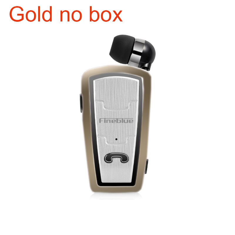 Fineblue-Mini auriculares inalámbricos FQ208 con Bluetooth 4,0, estéreo, con Clip, cancelación de ruido, pk F910, F920, F930, F960, F980: Gold no box