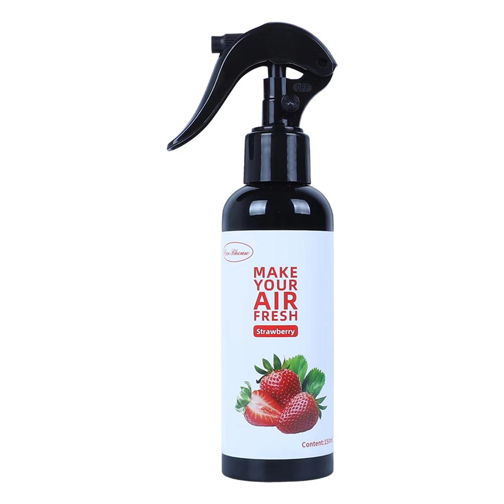150 ml Auto-Lufterfrischer, Handspray, Parfüm, Geruchsbeseitiger, wesentliche, langlebige Luftreinigung für zu Hause, Desodorierung für das Auto: Orange