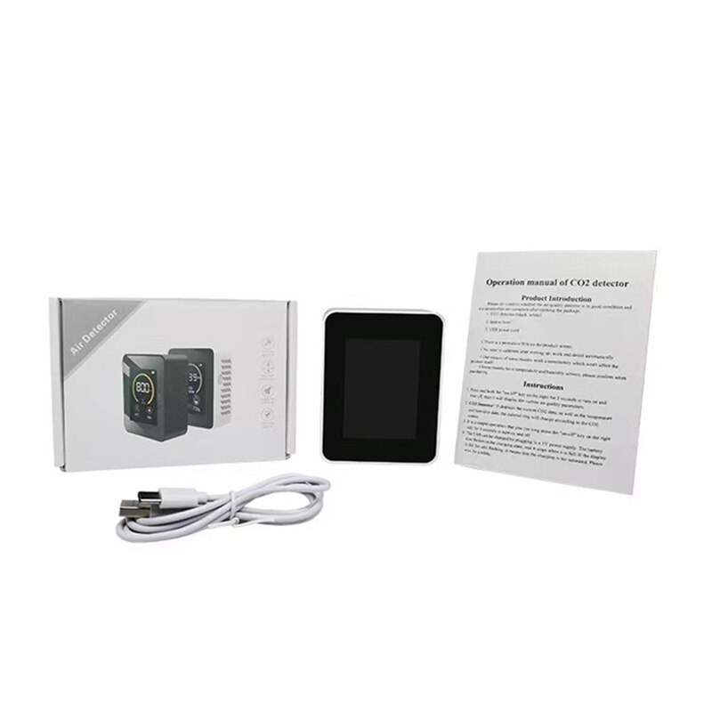 CO2 Detector Formaldehyde Detector HCHO Air Detector Intelligent Air Detector Temperature Humidity Sensor Tester