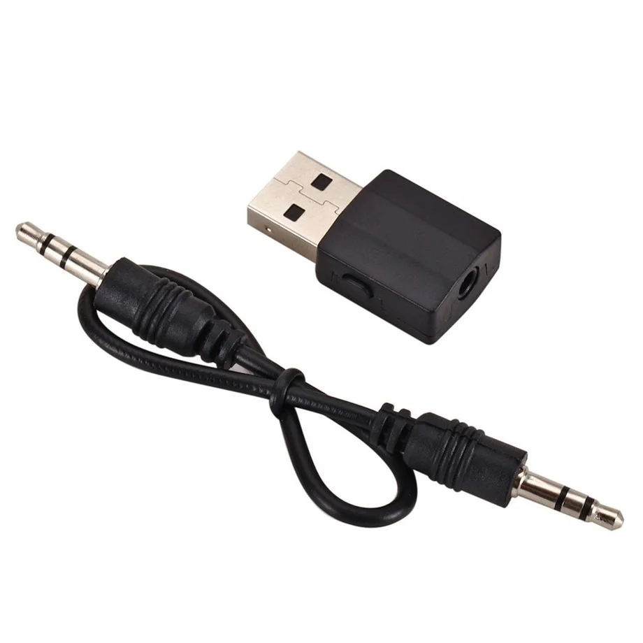 Grwibeou USB Bluetooth 5.0 Trasmettitore Ricevitore Mini 3.5mm AUX Stereo Adattatore Musicale Senza Fili Per Auricolare Bluetooth Auto Radio TV