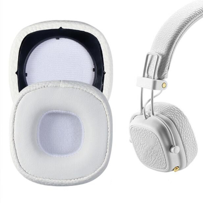1 par de almohadillas de repuesto para auriculares Marshall Major 2/3, almohadillas para los oídos, funda para los oídos para Marshall Major II III
